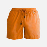 Louis Orange Quick-Dry Swim Shorts | Moeva | Men Ultralight Swim Shorts | Each week unveils new pieces—luxury swimwear, fluid resort silhouettes, and elevated summer-to-evening essentials designed to carry you from coastal escapes to city nights.