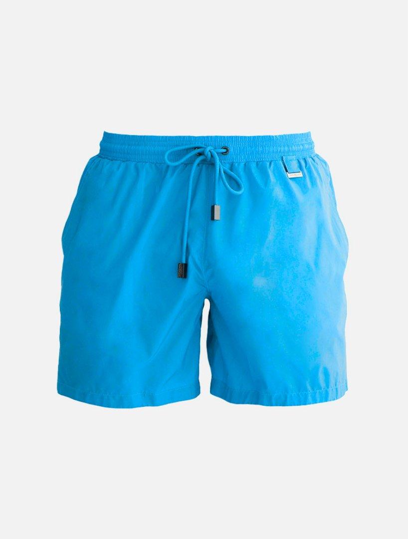 Louis Teal Quick-Dry Swim Shorts | Moeva | Men Ultralight Swim Shorts | Each week unveils new pieces—luxury swimwear, fluid resort silhouettes, and elevated summer-to-evening essentials designed to carry you from coastal escapes to city nights.