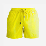 Louis Yellow Quick-Dry Swim Shorts | Moeva | Men Ultralight Swim Shorts | Each week unveils new pieces—luxury swimwear, fluid resort silhouettes, and elevated summer-to-evening essentials designed to carry you from coastal escapes to city nights.