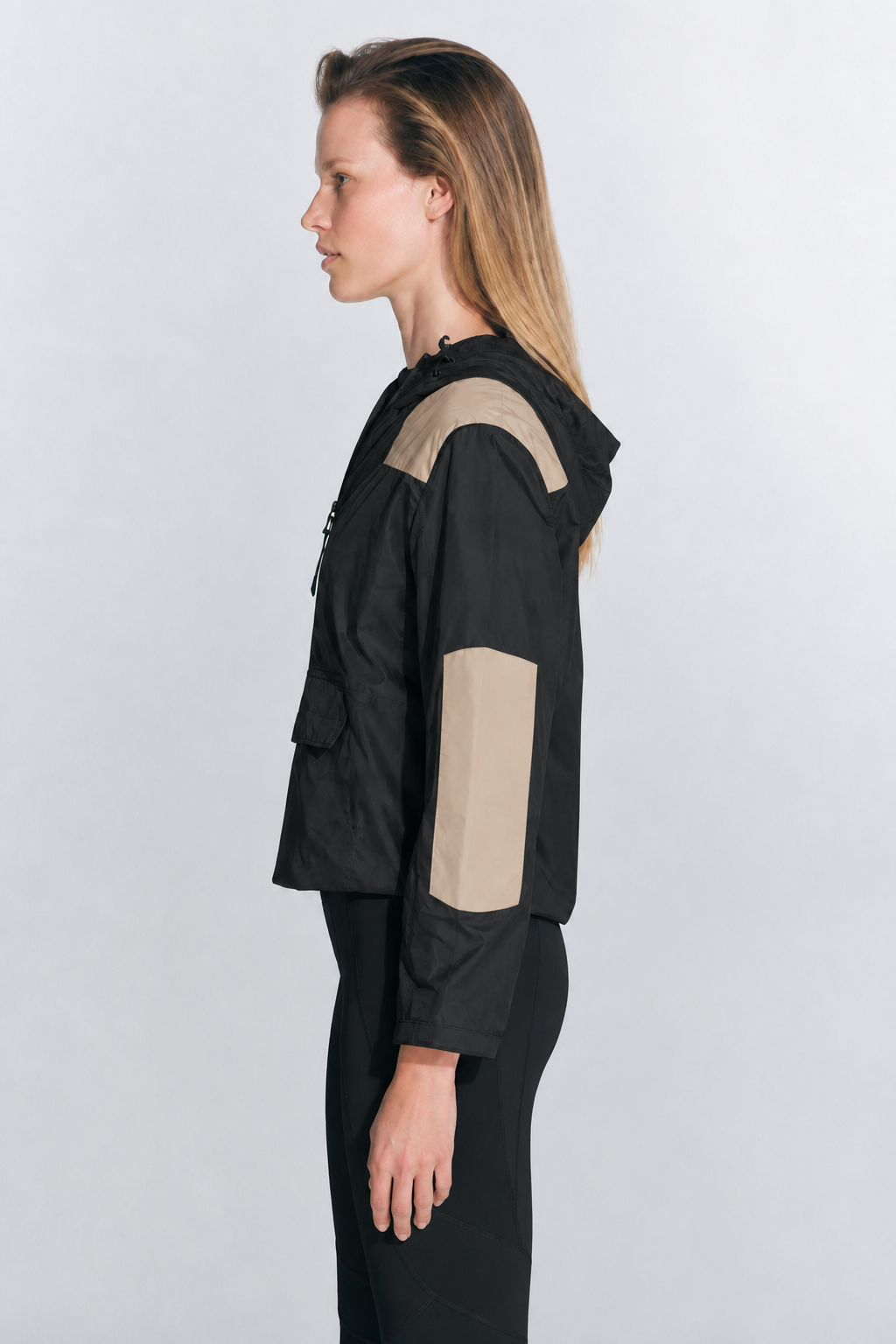 Marlena Black/Nude/White Jacket