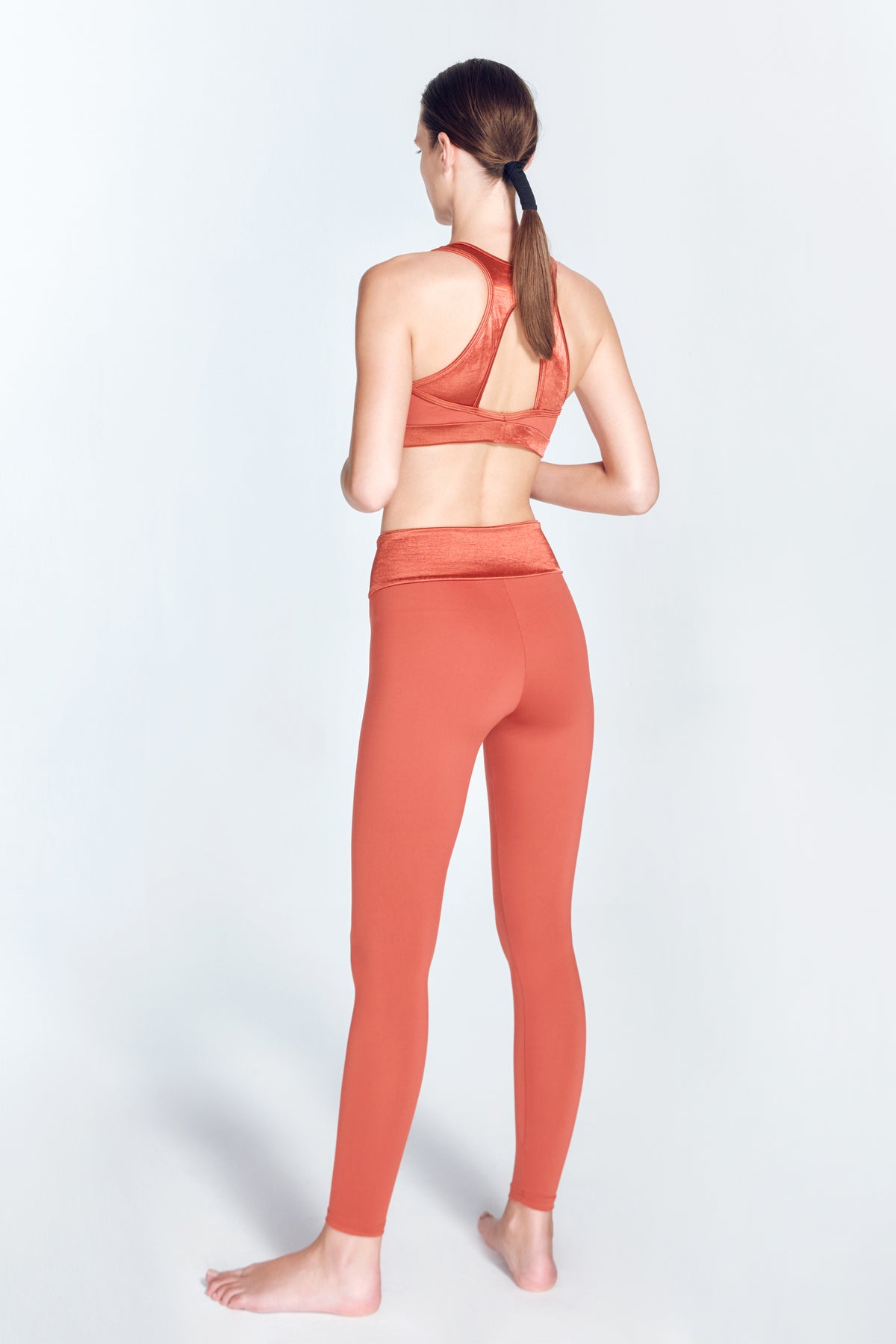 Melina Red Ochre Leggings