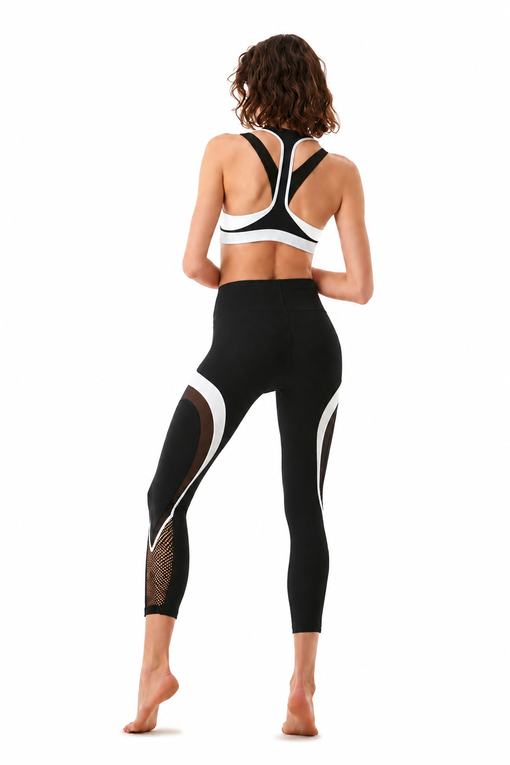 Mila Black/White Leggings