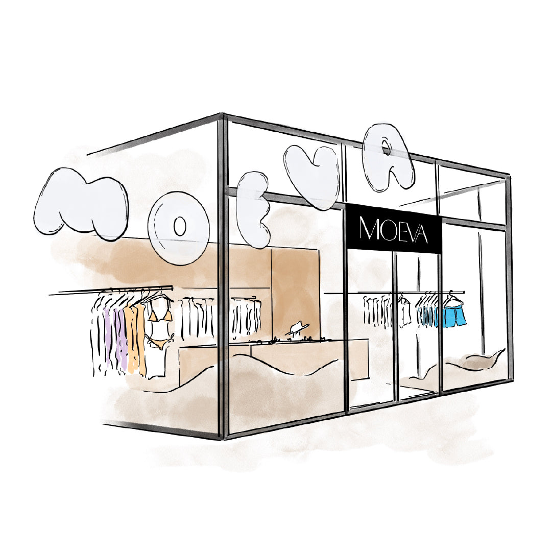 The luxury Moeva boutique at Maxx Royal. Discover our latest designer swimwear and bikini collections in an exclusive shopping environment.