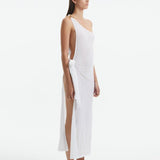 Sara Sampaio - Susanna White Dress | Moeva | Beachwear Dresses | Each week unveils new pieces—luxury swimwear, fluid resort silhouettes, and elevated summer-to-evening essentials designed to carry you from coastal escapes to city nights.