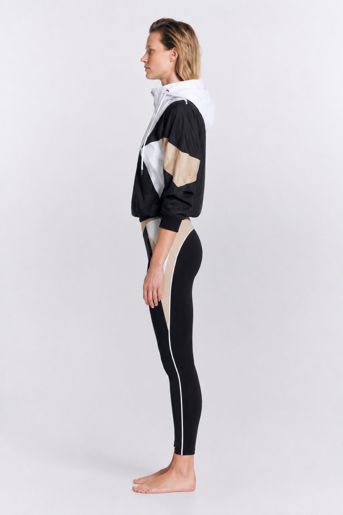 Virginia Black/Nude/White Jacket