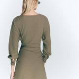 Antonia Shiny Green High-Waist Wrap Mini Skirt | Moeva | Skirt | Each week unveils new pieces—luxury swimwear, fluid resort silhouettes, and elevated summer-to-evening essentials designed to carry you from coastal escapes to city nights.