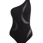 Delta Black One Shoulder Swimsuit | Moeva | Swimsuit | Each week unveils new pieces—luxury swimwear, fluid resort silhouettes, and elevated summer-to-evening essentials designed to carry you from coastal escapes to city nights.