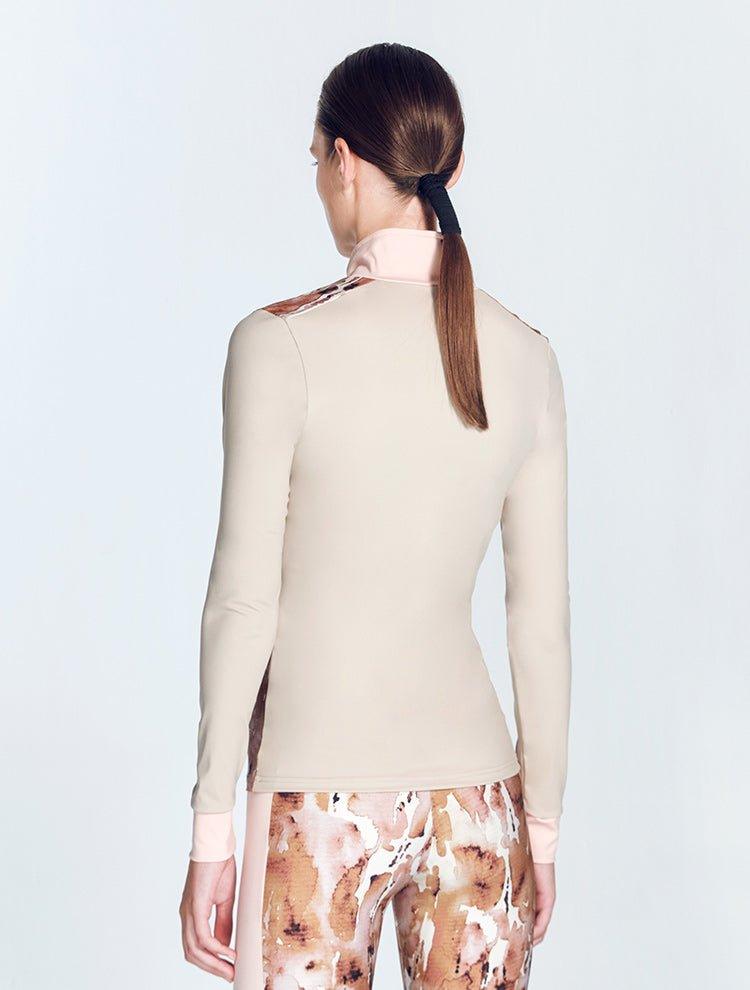 Dolores Floral Abstract Jacket | Moeva | Activewear | Each week unveils new pieces—luxury swimwear, fluid resort silhouettes, and elevated summer-to-evening essentials designed to carry you from coastal escapes to city nights.