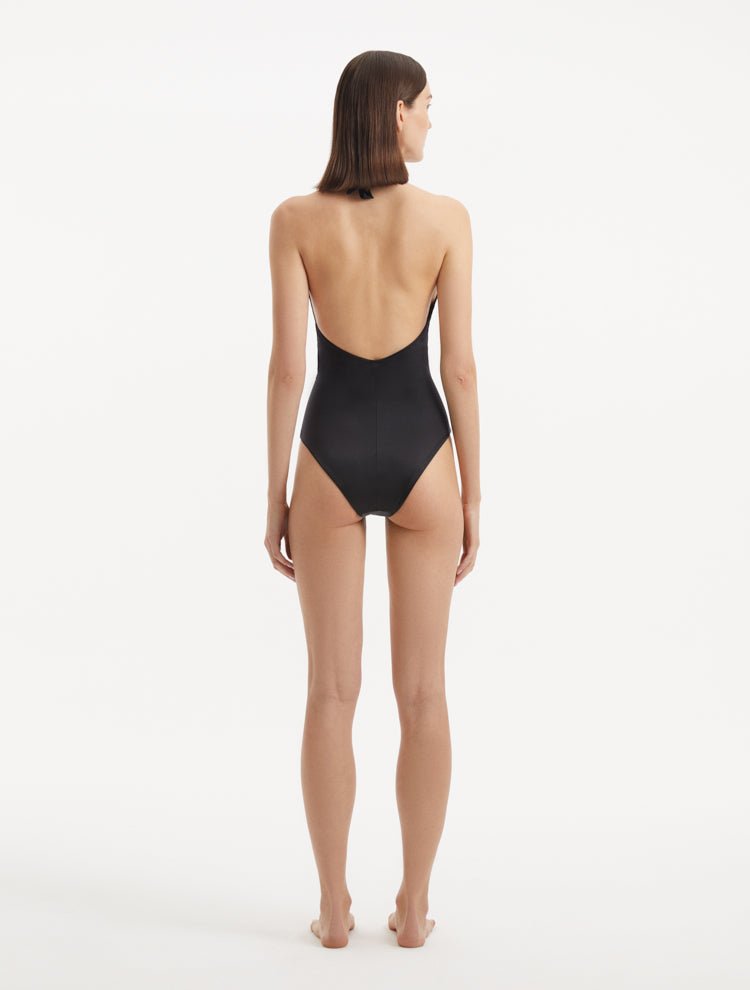 Dwyn Black Swimsuit -Swimsuit Moeva