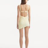 Virginia Stablum - Breena Yellow V Neck Swimsuit - Ephram Yellow Wave-Textured Mini Skirt | Moeva | Set | Each week unveils new pieces—luxury swimwear, fluid resort silhouettes, and elevated summer-to-evening essentials designed to carry you from coastal escapes to city nights.