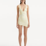 Virginia Stablum - Breena Yellow V Neck Swimsuit - Ephram Yellow Wave-Textured Mini Skirt | Moeva | Set | Each week unveils new pieces—luxury swimwear, fluid resort silhouettes, and elevated summer-to-evening essentials designed to carry you from coastal escapes to city nights.