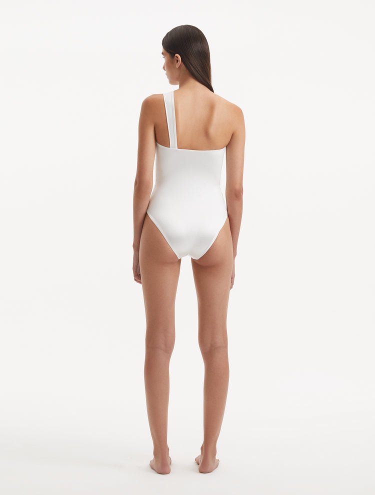 Halin White Swimsuit -Swimsuit Moeva