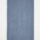 Ibiza Dark Blue/Ecru Towel | Moeva | Women Beach Towels | Each week unveils new pieces—luxury swimwear, fluid resort silhouettes, and elevated summer-to-evening essentials designed to carry you from coastal escapes to city nights.
