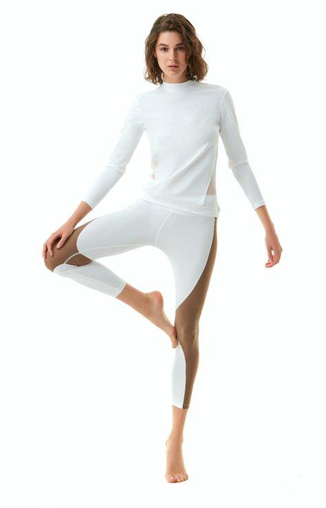 Jasmine White Top | Moeva | Activewear | Each week unveils new pieces—luxury swimwear, fluid resort silhouettes, and elevated summer-to-evening essentials designed to carry you from coastal escapes to city nights.