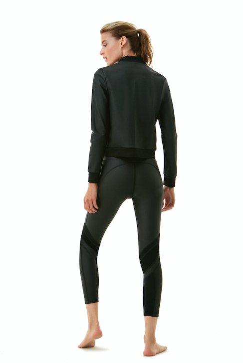 Kayla Faux Leather Jacket | Moeva | Activewear | Each week unveils new pieces—luxury swimwear, fluid resort silhouettes, and elevated summer-to-evening essentials designed to carry you from coastal escapes to city nights.