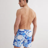 Louis Blue Abstract Quick-Dry Swim Shorts | Moeva | Men Ultralight Swim Shorts | Each week unveils new pieces—luxury swimwear, fluid resort silhouettes, and elevated summer-to-evening essentials designed to carry you from coastal escapes to city nights.
