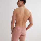 Louis Old Rose Quick-Dry Swim Shorts | Moeva | Men Ultralight Swim Shorts | Each week unveils new pieces—luxury swimwear, fluid resort silhouettes, and elevated summer-to-evening essentials designed to carry you from coastal escapes to city nights.