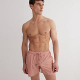 Louis Old Rose Quick-Dry Swim Shorts | Moeva | Men Ultralight Swim Shorts | Each week unveils new pieces—luxury swimwear, fluid resort silhouettes, and elevated summer-to-evening essentials designed to carry you from coastal escapes to city nights.