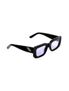 Marche Black Blue Sunglasses | Moeva | Sunglasses | Each week unveils new pieces—luxury swimwear, fluid resort silhouettes, and elevated summer-to-evening essentials designed to carry you from coastal escapes to city nights.