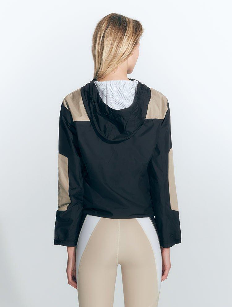 Marlena Black/Nude/White Jacket | Moeva | Activewear | Each week unveils new pieces—luxury swimwear, fluid resort silhouettes, and elevated summer-to-evening essentials designed to carry you from coastal escapes to city nights.