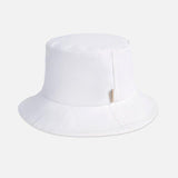Miami White Classic Cotton Bucket Hat | Moeva | Women Hats | Each week unveils new pieces—luxury swimwear, fluid resort silhouettes, and elevated summer-to-evening essentials designed to carry you from coastal escapes to city nights.