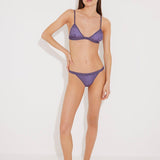 North Lilac Mid Coverage Knitted Bikini Bottom | Moeva | Bikini Bottom | Each week unveils new pieces—luxury swimwear, fluid resort silhouettes, and elevated summer-to-evening essentials designed to carry you from coastal escapes to city nights.