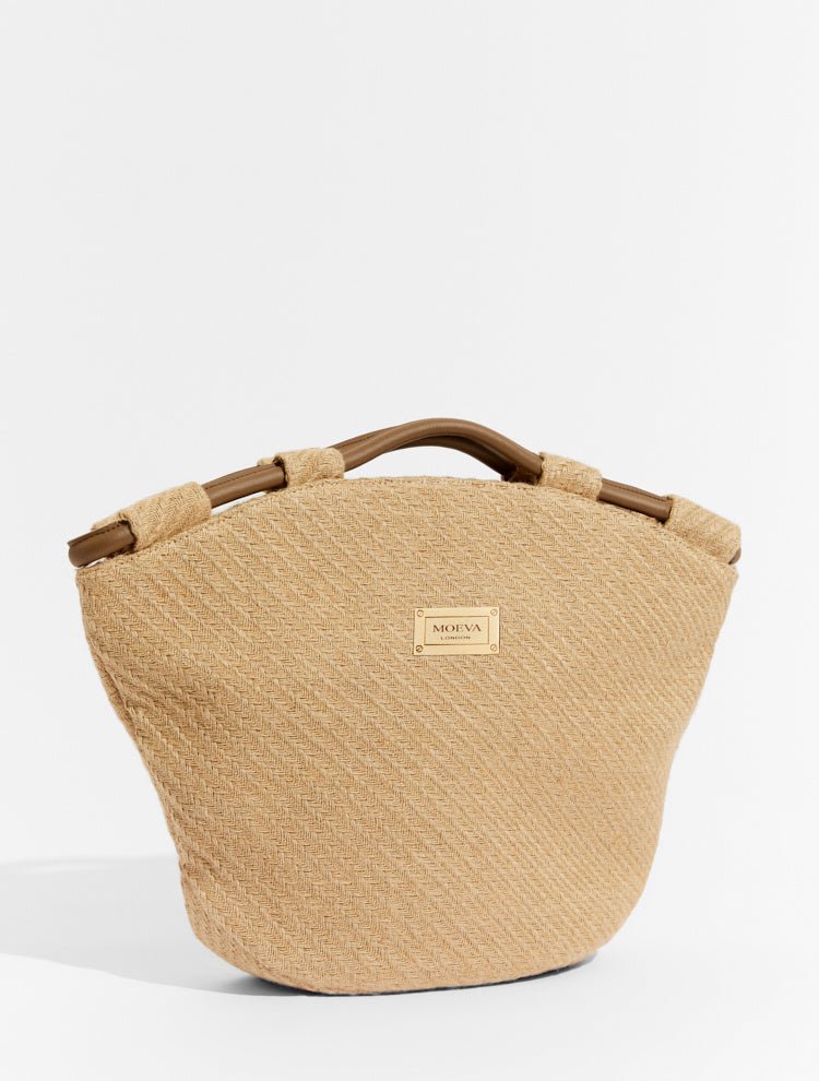 Luxury Tote Bag Suede | Chocolate