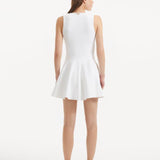 Mia Feliz - Rayan White Dress | Moeva | RTW Dresses | Each week unveils new pieces—luxury swimwear, fluid resort silhouettes, and elevated summer-to-evening essentials designed to carry you from coastal escapes to city nights.