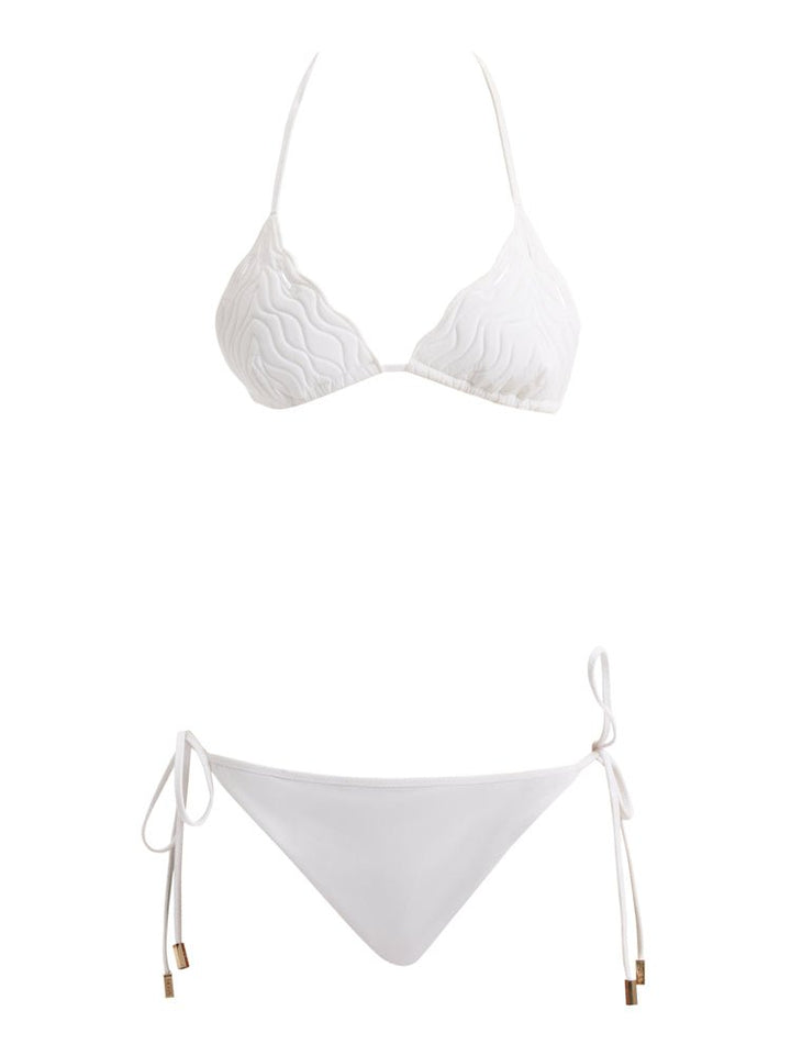Sarita White Bikini Set - Moeva
