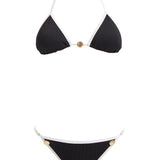 Zarya Black Triangle Textured Mid Coverage Bikini Set | Moeva | | Each week unveils new pieces—luxury swimwear, fluid resort silhouettes, and elevated summer-to-evening essentials designed to carry you from coastal escapes to city nights.