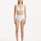 Adva White Balconette Textured High Waist Bikini Set | Moeva | Bikini Set | Each week unveils new pieces—luxury swimwear, fluid resort silhouettes, and elevated summer-to-evening essentials designed to carry you from coastal escapes to city nights.