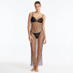 Aliana Black Macrame Net Maxi Dress with Glass Bead Details | Moeva | Dress | Each week unveils new pieces—luxury swimwear, fluid resort silhouettes, and elevated summer-to-evening essentials designed to carry you from coastal escapes to city nights.