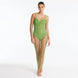 Aliana Green Macrame Net Maxi Dress with Glass Bead Details | Moeva | Dress | Each week unveils new pieces—luxury swimwear, fluid resort silhouettes, and elevated summer-to-evening essentials designed to carry you from coastal escapes to city nights.