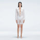 Althea White Long Sleeve Lace Mini Kaftan | Moeva | Beachwear Dresses | Each week unveils new pieces—luxury swimwear, fluid resort silhouettes, and elevated summer-to-evening essentials designed to carry you from coastal escapes to city nights.