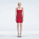 Anais Red Degraded Square Neck Mini Dress | Moeva | Dress | Each week unveils new pieces—luxury swimwear, fluid resort silhouettes, and elevated summer-to-evening essentials designed to carry you from coastal escapes to city nights.