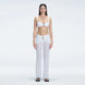 Angelique White High Waist Beach Pant | Moeva | Women Beachwear Pants | Each week unveils new pieces—luxury swimwear, fluid resort silhouettes, and elevated summer-to-evening essentials designed to carry you from coastal escapes to city nights.