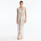Aster Silver Mesh Tie Front Maxi Dress | Moeva | Dress | Each week unveils new pieces—luxury swimwear, fluid resort silhouettes, and elevated summer-to-evening essentials designed to carry you from coastal escapes to city nights.