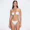 Astrid Mid Coverage Satin White Bikini Bottom | Moeva | Bikini Bottom | Each week unveils new pieces—luxury swimwear, fluid resort silhouettes, and elevated summer-to-evening essentials designed to carry you from coastal escapes to city nights.