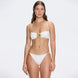 Astrid Mid Coverage Satin White Bikini Bottom | Moeva | Bikini Bottom | Each week unveils new pieces—luxury swimwear, fluid resort silhouettes, and elevated summer-to-evening essentials designed to carry you from coastal escapes to city nights.