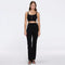 Aureline Top And Colette Knitted High Waist Black Pants Set | Moeva | Set | Each week unveils new pieces—luxury swimwear, fluid resort silhouettes, and elevated summer-to-evening essentials designed to carry you from coastal escapes to city nights.