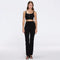 Colette Black Knitted Black High Waisted Wide-Leg Pants | Moeva | Pants | Each week unveils new pieces—luxury swimwear, fluid resort silhouettes, and elevated summer-to-evening essentials designed to carry you from coastal escapes to city nights.