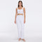 Aureline Top And Colette Knitted High Waist White Pants Set | Moeva | Set | Each week unveils new pieces—luxury swimwear, fluid resort silhouettes, and elevated summer-to-evening essentials designed to carry you from coastal escapes to city nights.