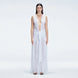 Aveline White Sleeveless Lace Maxi Kaftan | Moeva | Beachwear Dresses | Each week unveils new pieces—luxury swimwear, fluid resort silhouettes, and elevated summer-to-evening essentials designed to carry you from coastal escapes to city nights.