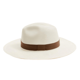 Billy White Hat With Nude Trim