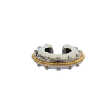 Mae Silver/Gold Two Colored Ear Cuffs