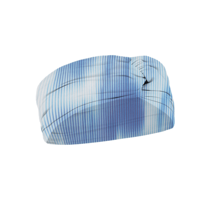Josie Blue Degraded Headband | Moeva | Headband | Each week unveils new pieces—luxury swimwear, fluid resort silhouettes, and elevated summer-to-evening essentials designed to carry you from coastal escapes to city nights.