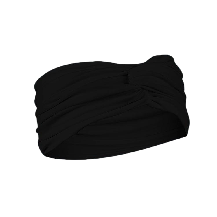 Josie Black Headband | Moeva | Headband | Each week unveils new pieces—luxury swimwear, fluid resort silhouettes, and elevated summer-to-evening essentials designed to carry you from coastal escapes to city nights.