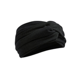 Josie Black Satin Headband