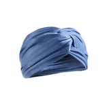 Josie Blue Satin Headband