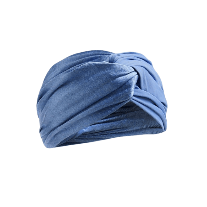 Josie Blue Satin Headband | Moeva | Headband | Each week unveils new pieces—luxury swimwear, fluid resort silhouettes, and elevated summer-to-evening essentials designed to carry you from coastal escapes to city nights.